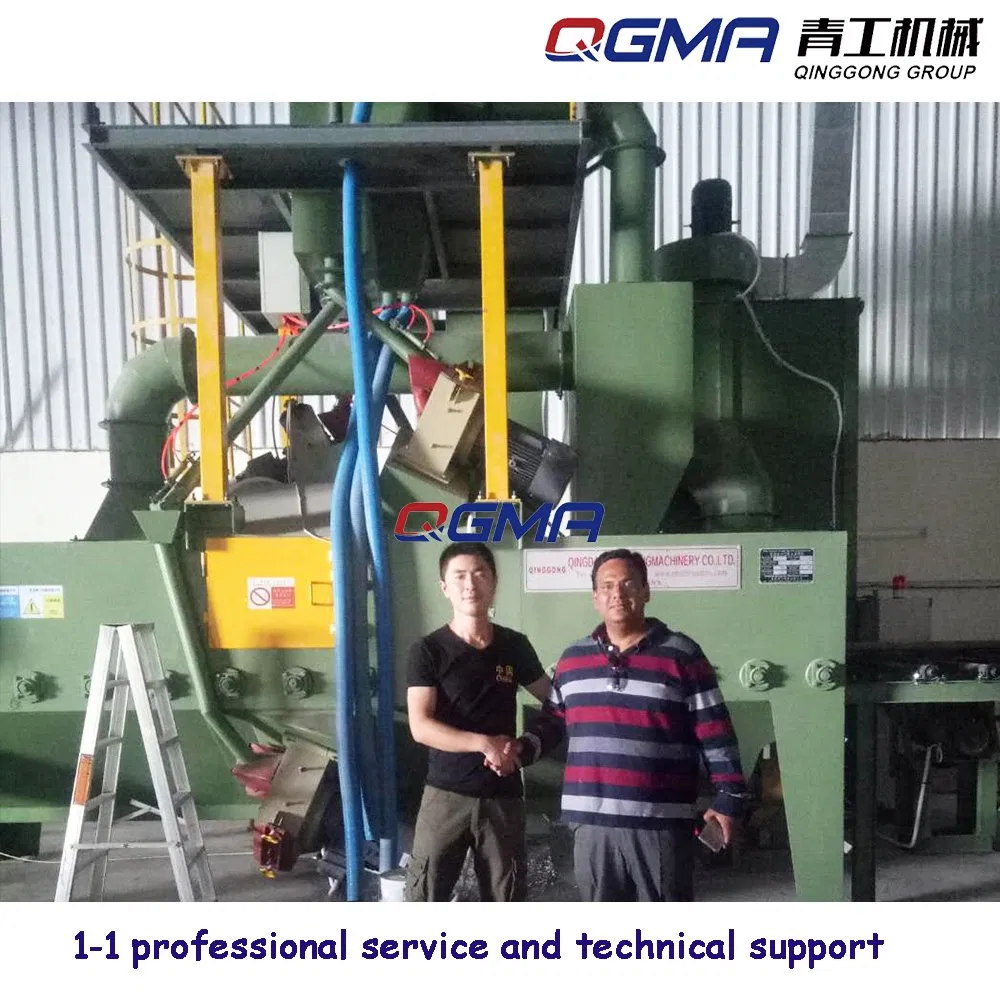 Automatic Roller Conveyor Shot Blasting Machine for Steel Pipes Steel Structure Surface Cleaning Machine