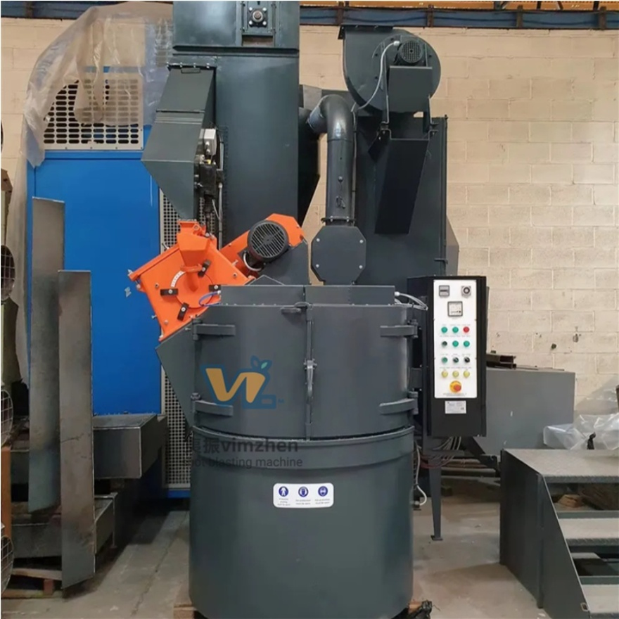 Hot Sale Q35 Small Castings Forging Parts Cleaning Rotary Table Turnable Type Shot Blasting Machine