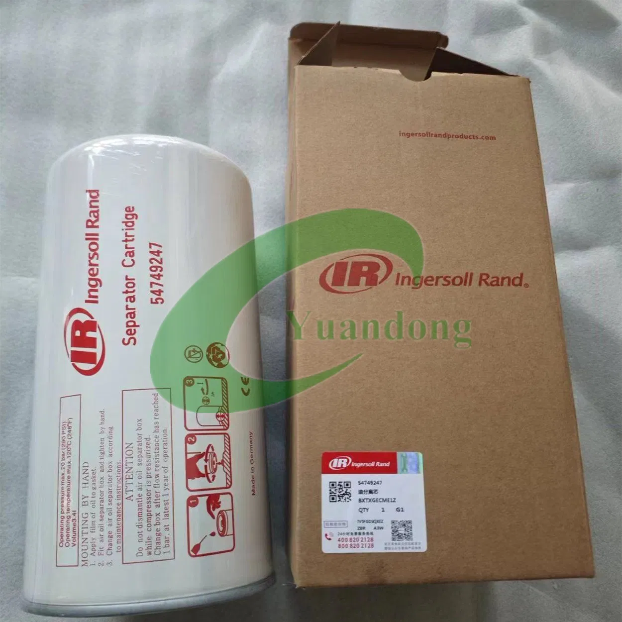 Air Compressor Part Oil Separator Filter Air Filter for Atals Copco