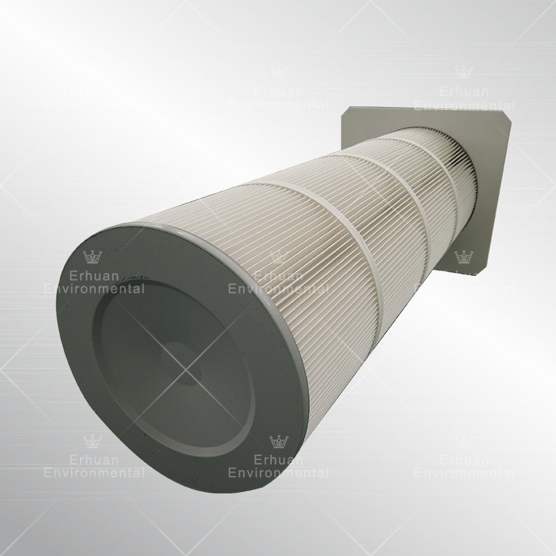 Erhuan Industrial Cylindrical Dust Collector Air Filter