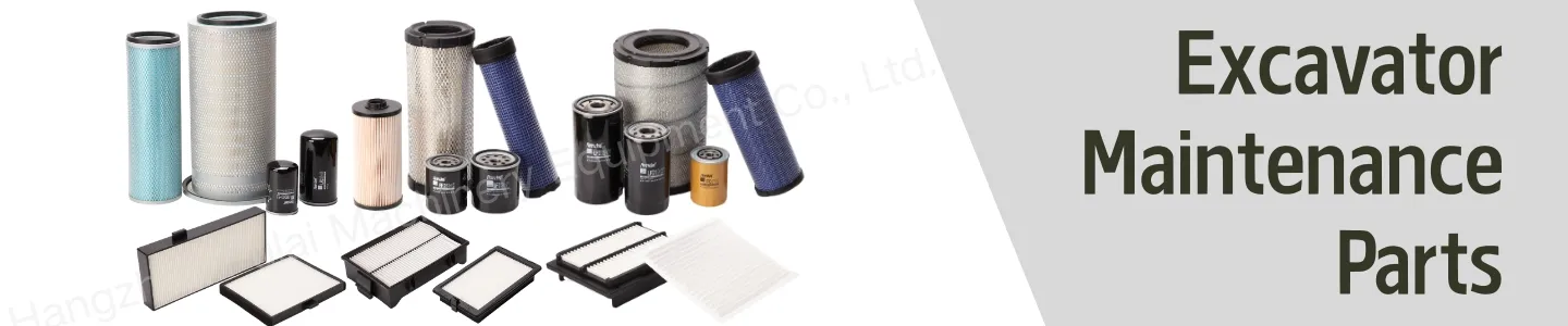 Excavator Spare Parts Banner