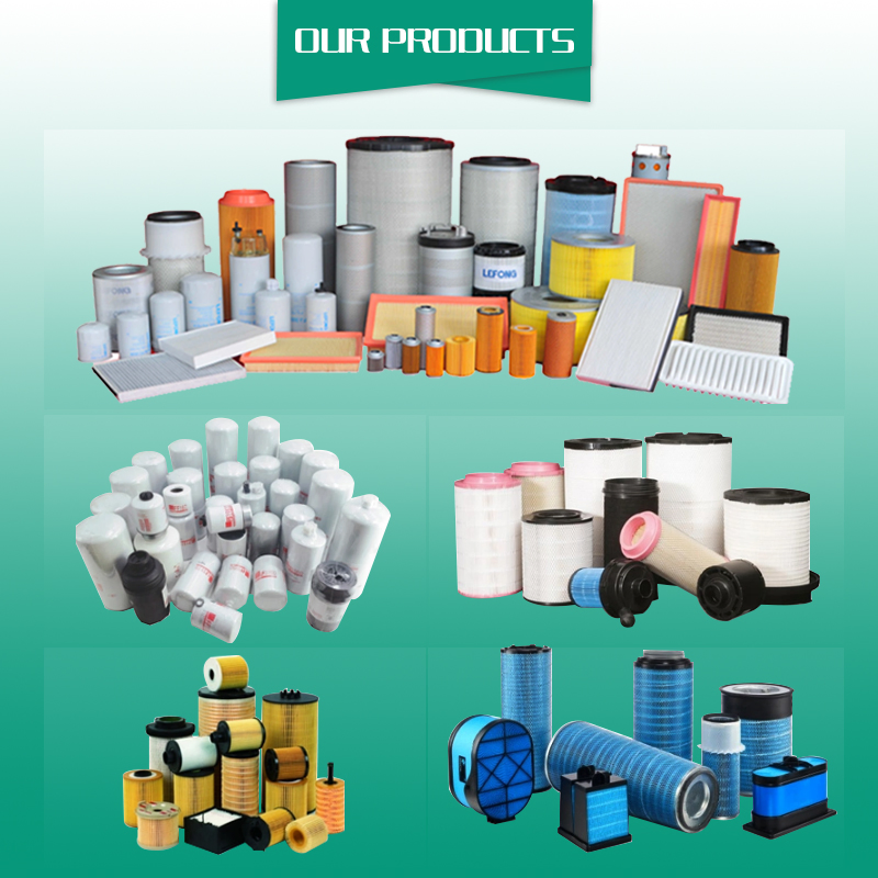 Mining Machinery Air Compressor Air Filter P628805 P628802 1094162540 1094162250 47850029 47850030