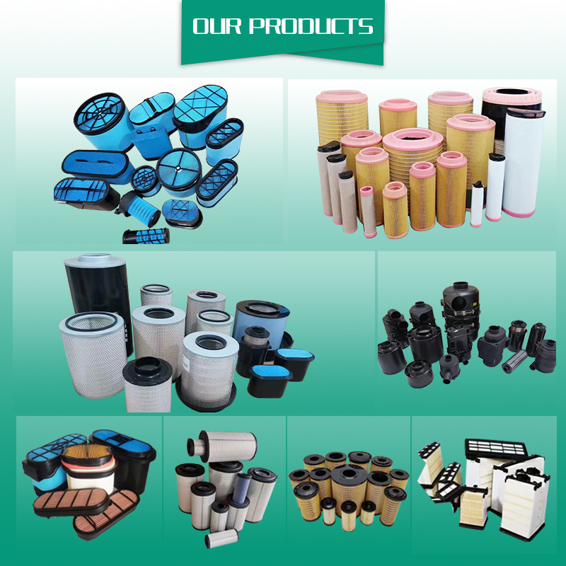 Mining Machinery Air Compressor Air Filter P628805 P628802 1094162540 1094162250 47850029 47850030