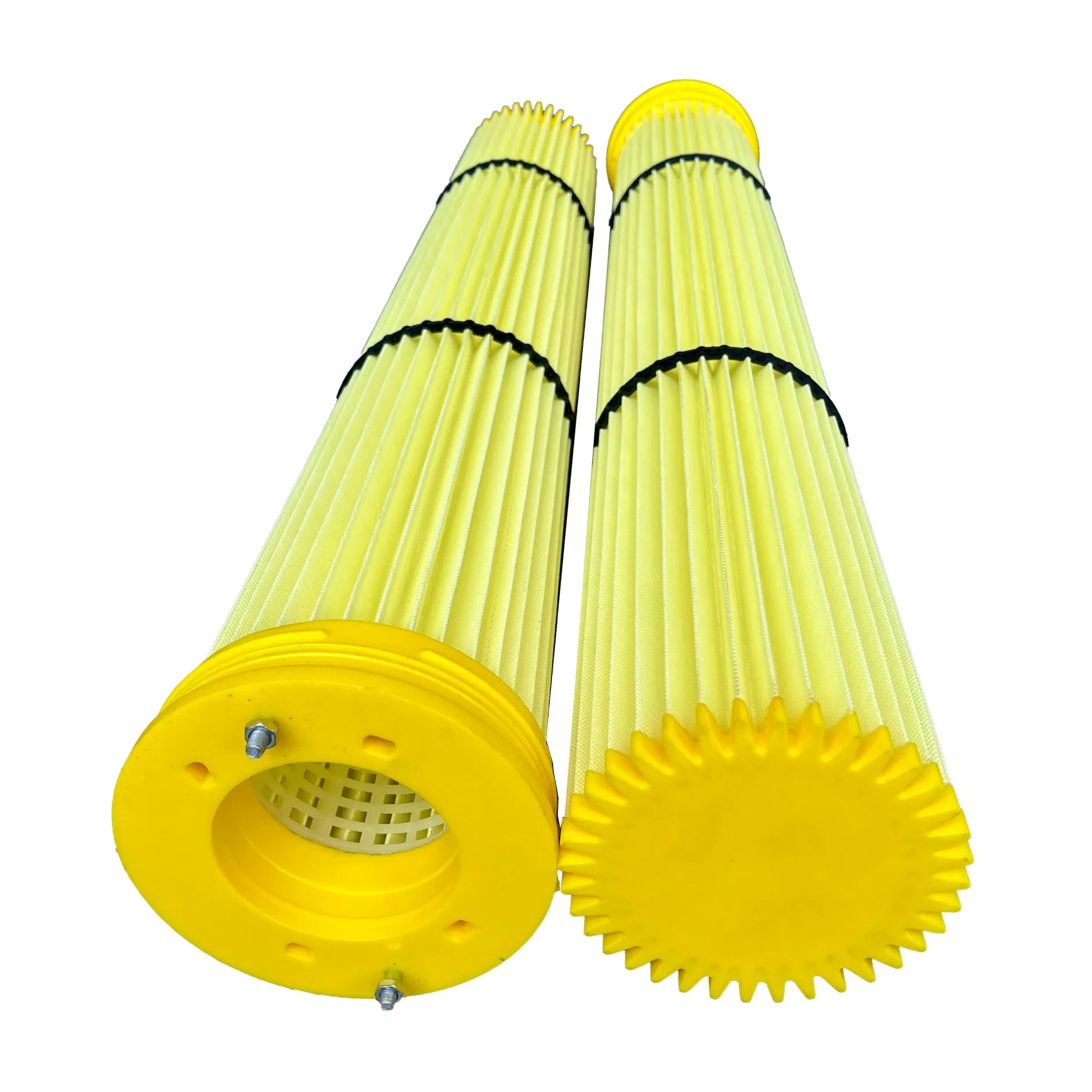 Concrete Mixing Plant Cement Silo Industrial Dust Collector Polyester Pleated Air Filter