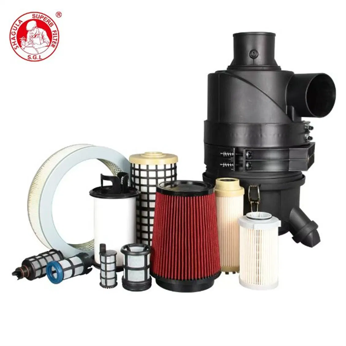 Wenzhou Sgl Excavator/Car/Automotive Air Filter Cartridge Element 14408811 17500256 14408812 17500258 17500258