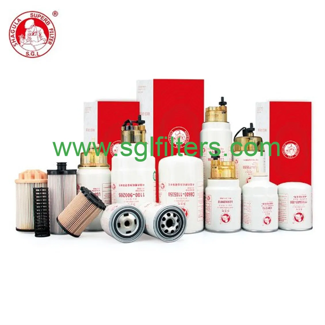 Wenzhou Sgl Auto Parts Wholesale Market Air Filter/Truck Engine Oil Filter/Fuel Filter/Cabin Filter for Toyota Nissan Honda Hyundai