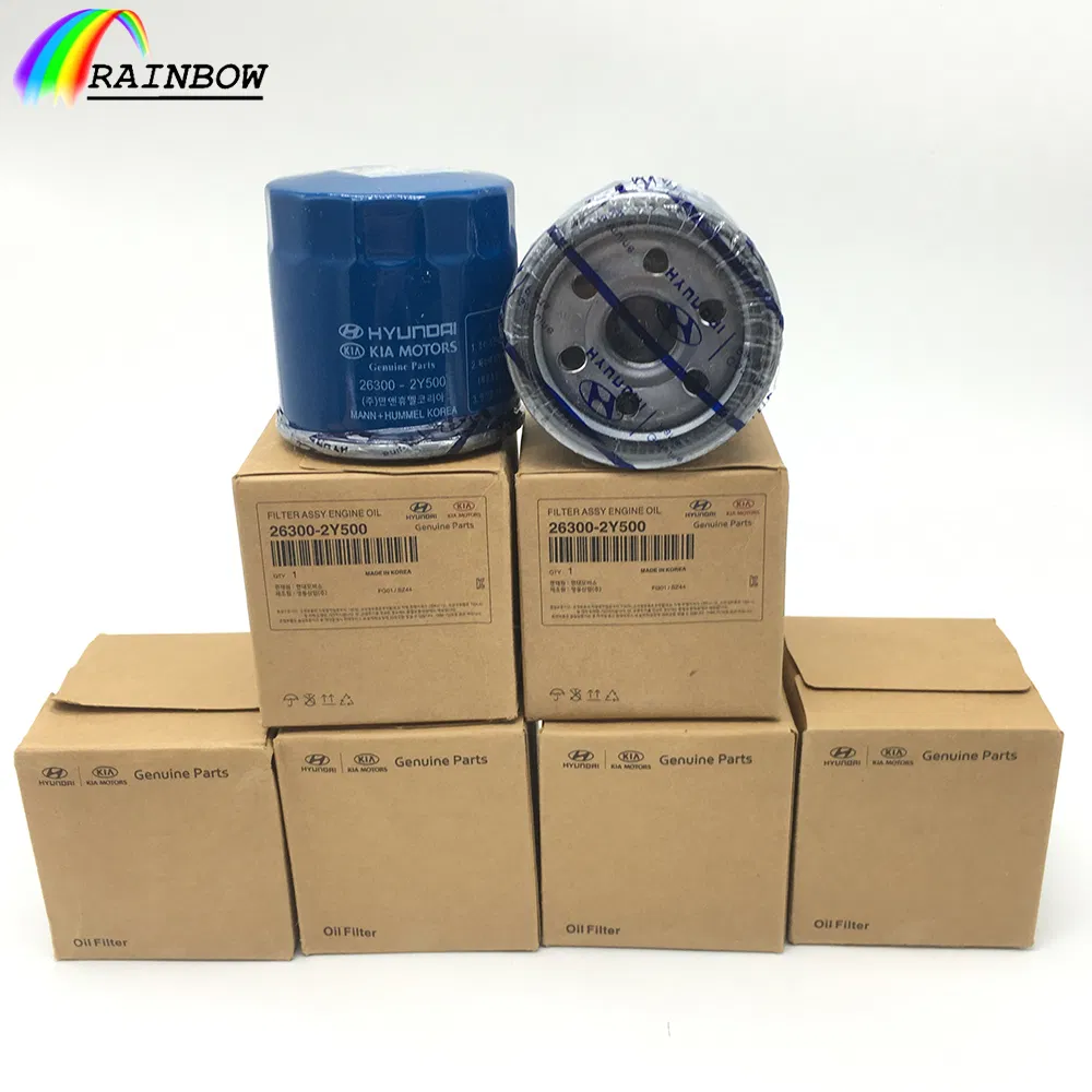 Automotive Oil Air Fuel Cabin Filter 26300-35503 26300-35504 26300-35505 26300-2y500 Auto Engine Parts Car Accessories Genuine Filtro Oil Filter for KIA Hyundai