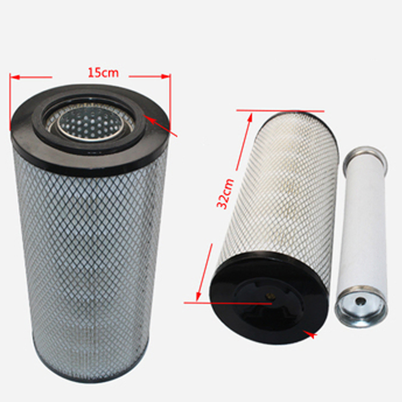 Air Filter Forklift Maintenance Parts K1532 Double Layer Filter Element 4-4.5 Ton