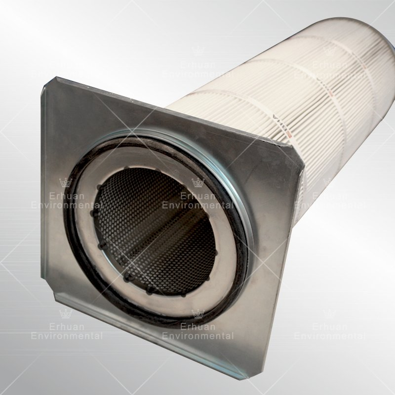 Erhuan Industrial Cylindrical Dust Collector Air Filter