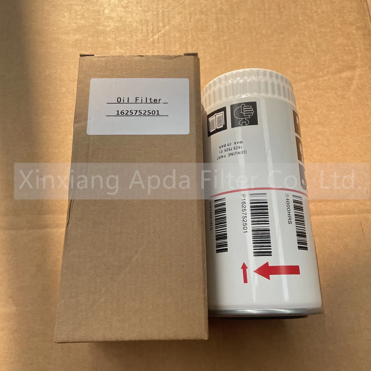 High Quality Air Compressor Spin on Oil Filter 1625752500 1625752501 1092471700 2903752500