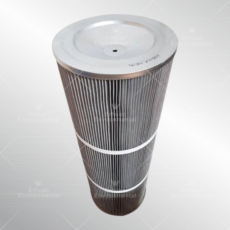 Erhuan Industrial Cylindrical Dust Collector Air Filter