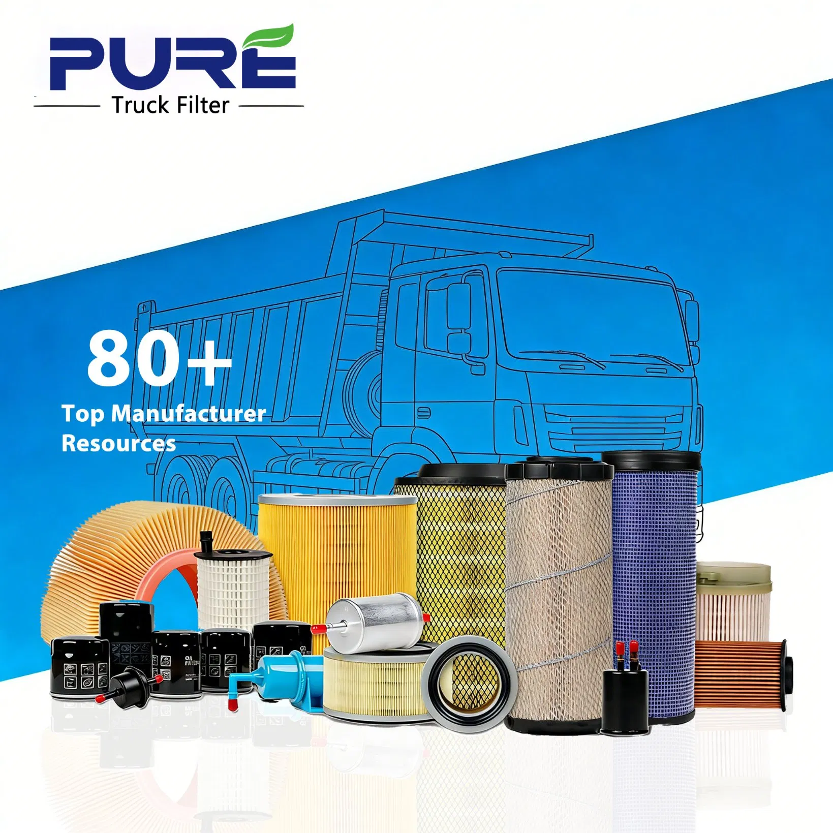 7421243188 ISO Certified OEM Heavy Duty Truck Air Filter Volvo