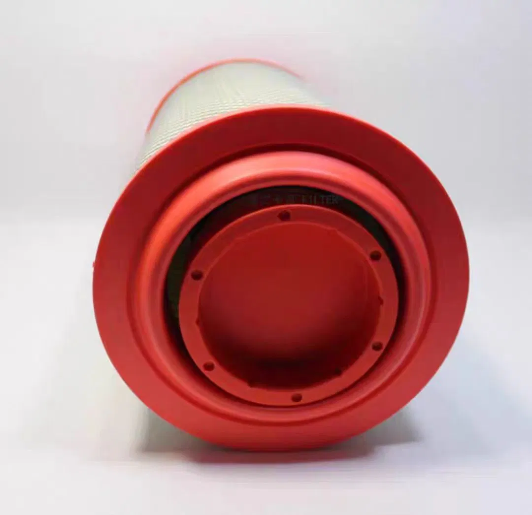 Puk2036 Dual Air Filter Adapted for Agricultural Machinery New Wode Air Filter Harvester Filter Element Through-Hole