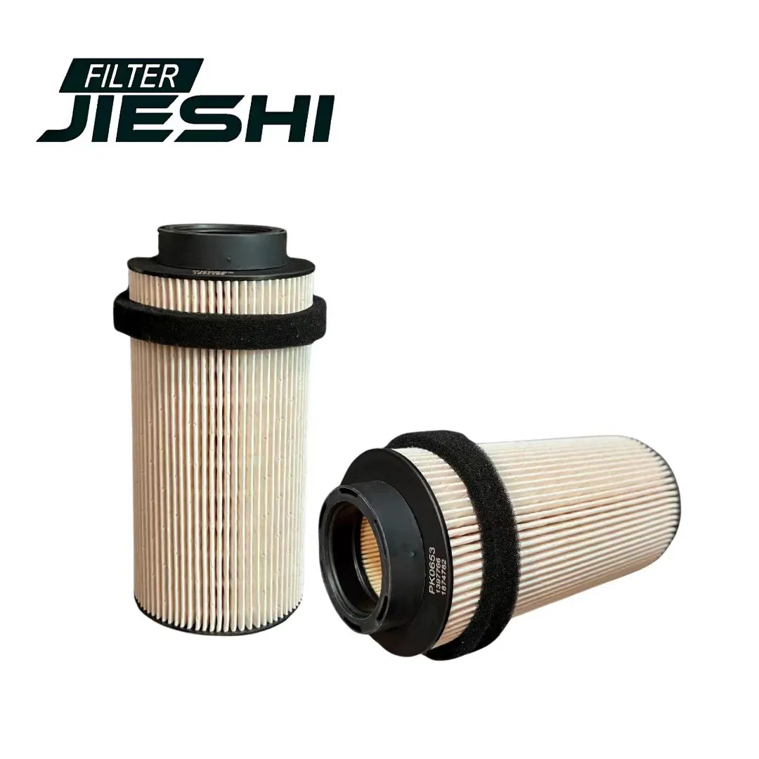Jieshi 1397766 1874782 Filter Factory Customized Construction Machinery Equipment Parts Generator Set Truck Auto Car Fuel Oil Air Filter Spare Parts