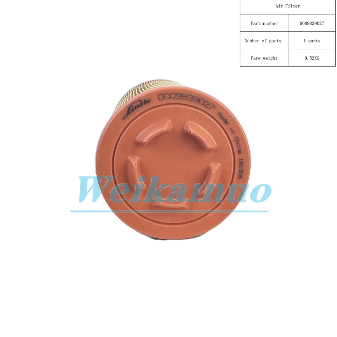 Linde Forklift Air Filter 0009839027 0009839028