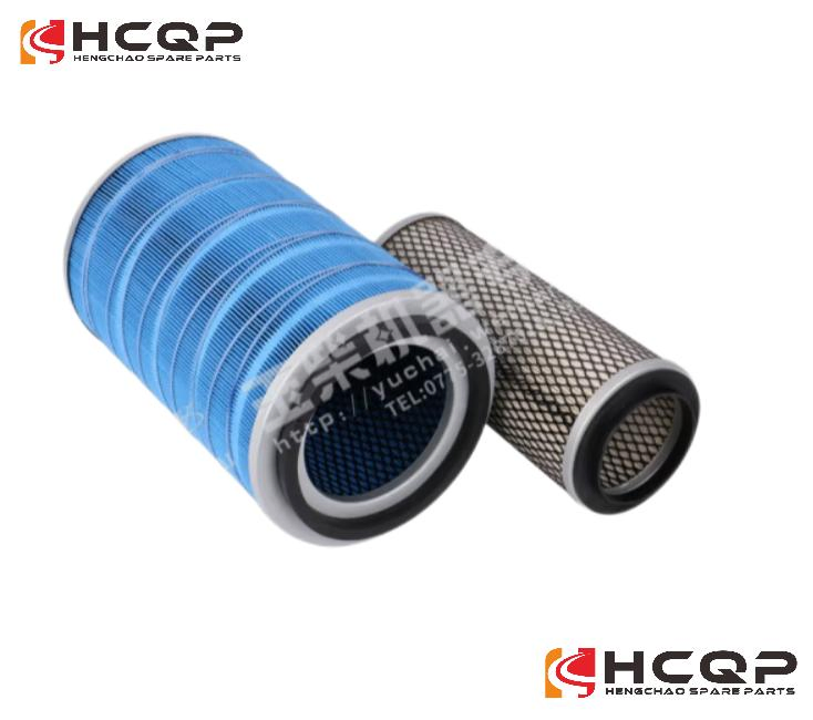 Hcqp Part Diesel Engine Spare Parts Yuchai Yk2031c1-F / Yk2546-F Yk2031c1-F / Yk2546-F Air Filter Element