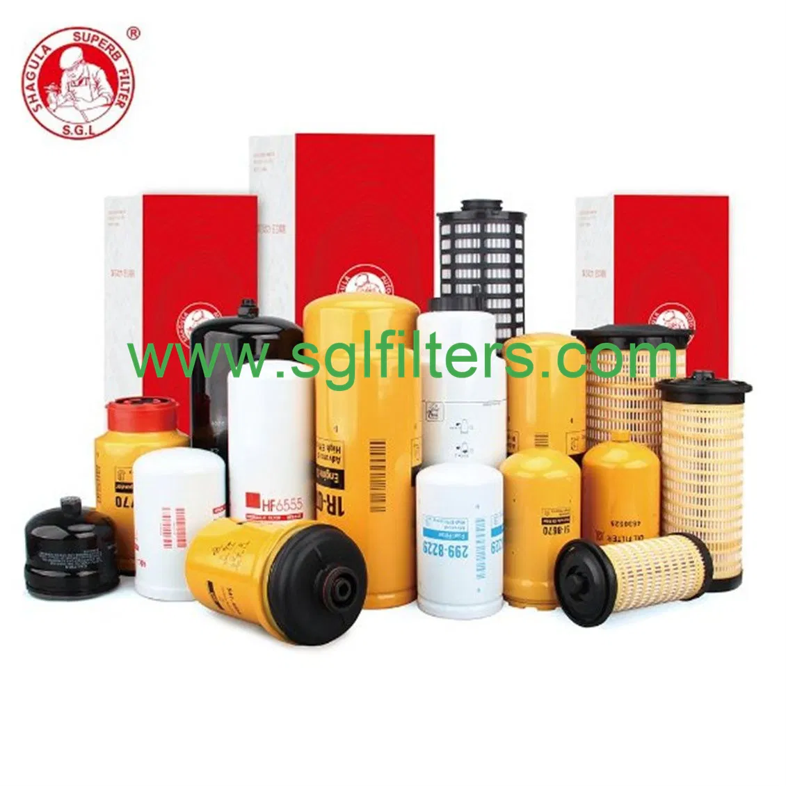 Wenzhou Sgl Auto Parts Wholesale Market Air Filter/Truck Engine Oil Filter/Fuel Filter/Cabin Filter for Toyota Nissan Honda Hyundai
