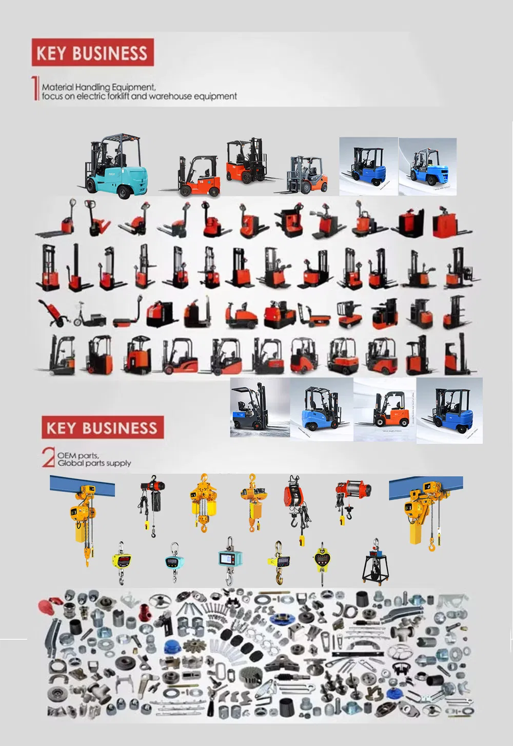Forklift Parts Specification
