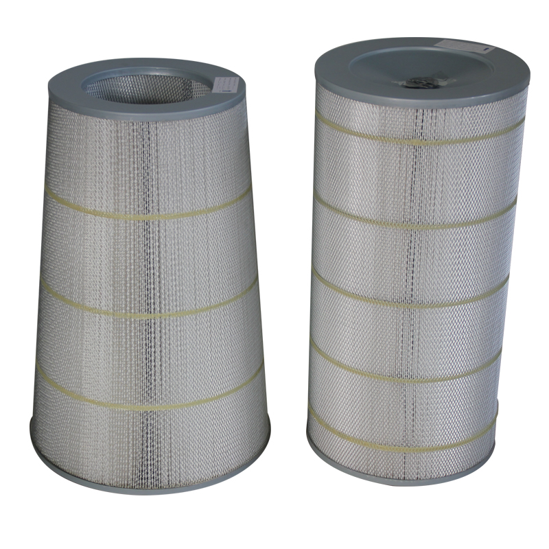 Dust Collector Cylindrical Industrial Polyester Air Dust Filter Cartridge