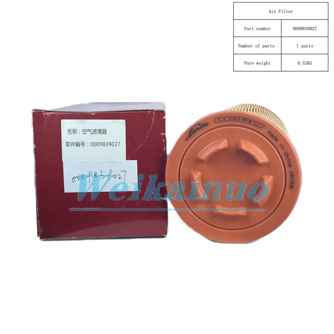 Linde Forklift Air Filter 0009839027 0009839028