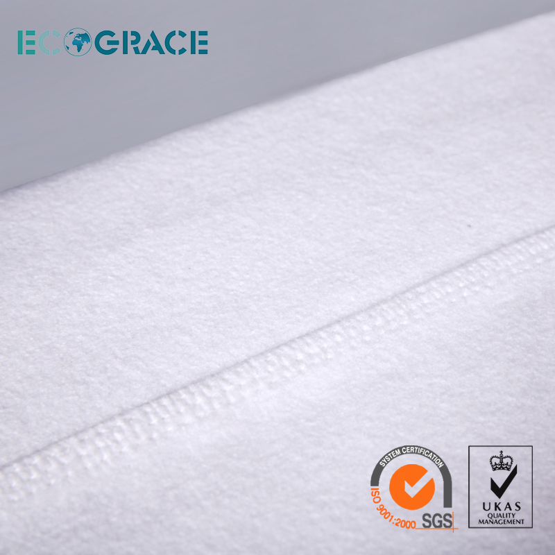 PTFE Felt Industrial Dust Filter for Mining Industry 280 Degree Temperature