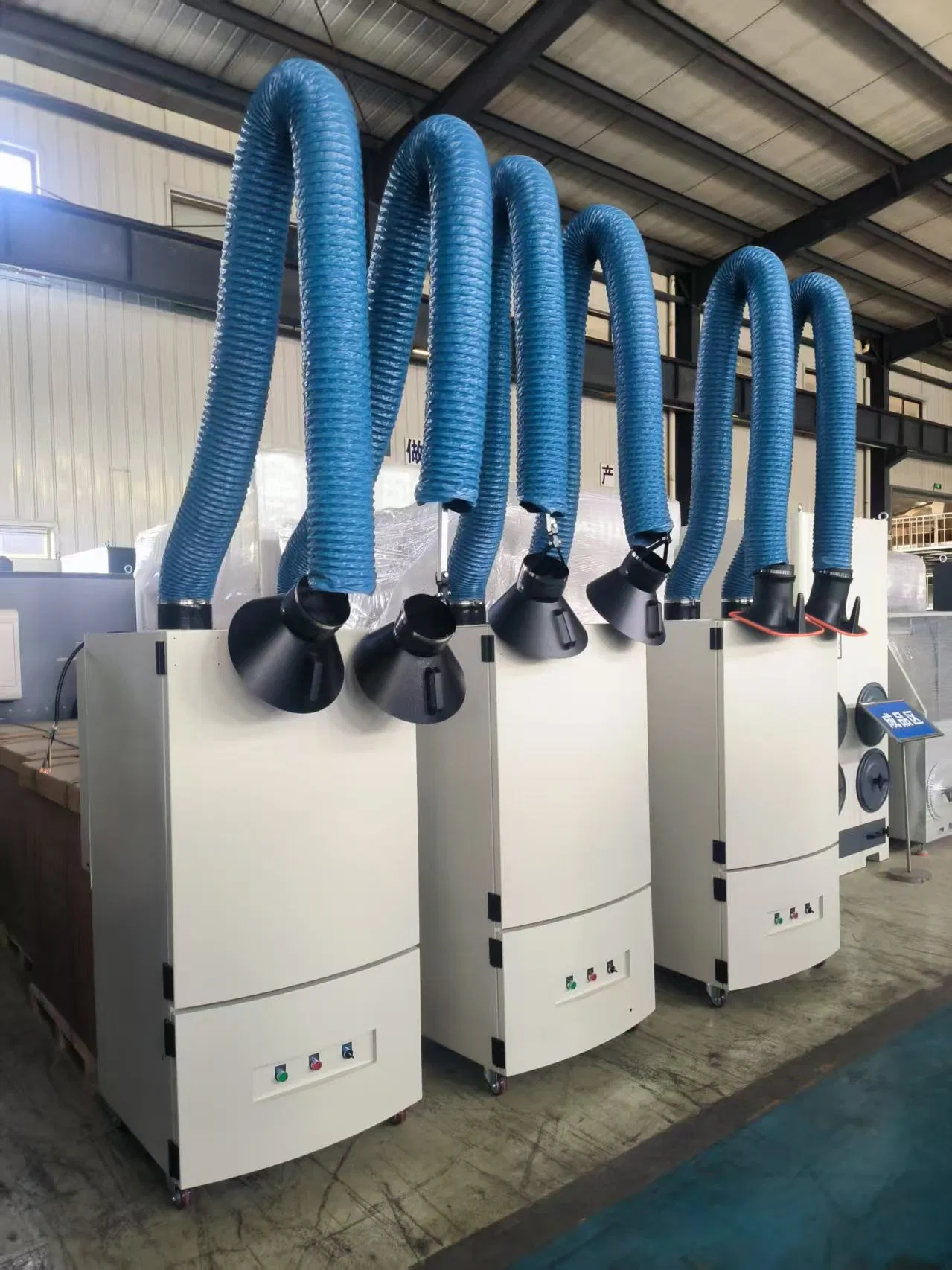 3kw Mobile Dust Collector and Air Filter for Industrial Use