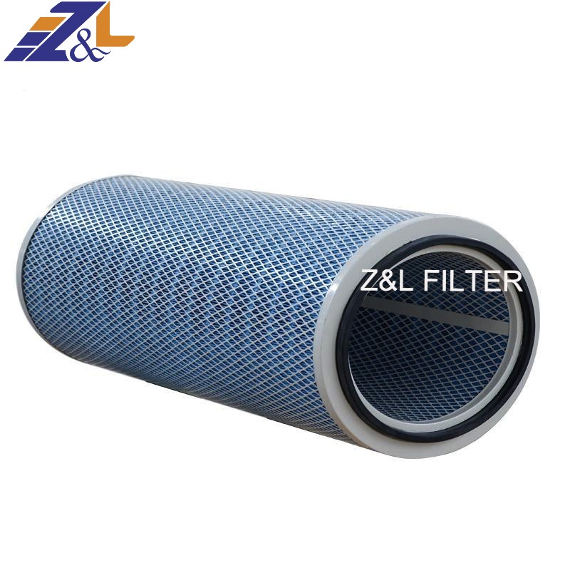 Industrial Replacement Fire Resistant Polyester Air Filter Cartridge Dust Collector P554004