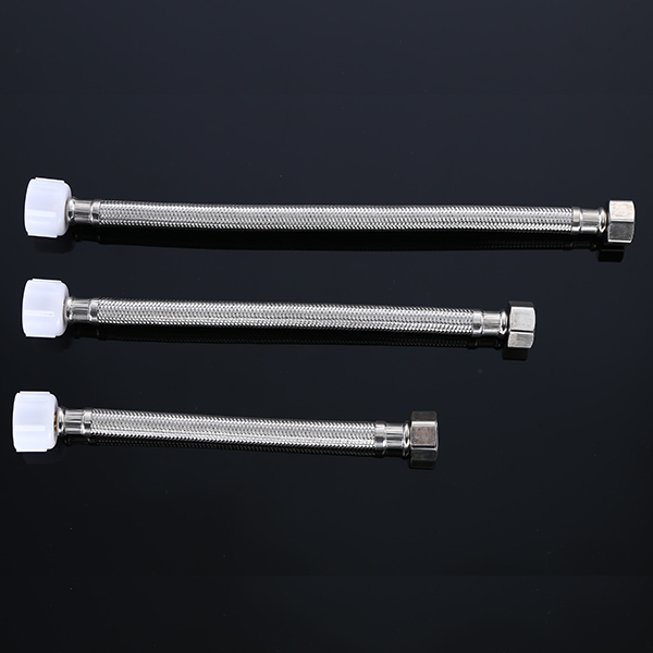 Brazil Stainless Steel Flexible Metal Hose for Toilet Water Heater and Angle Valve