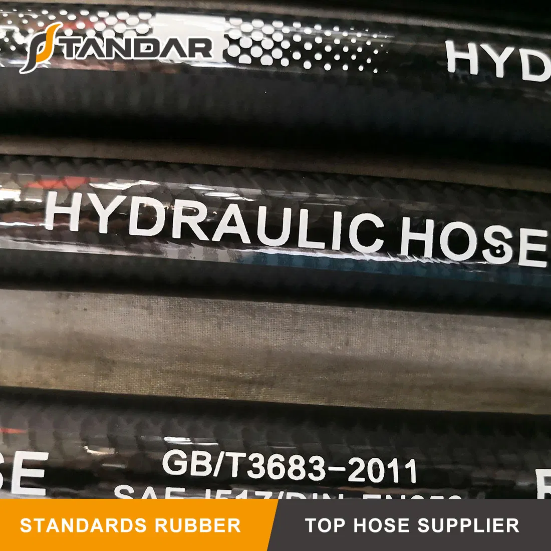 High Pressure Flexible Hydraulic Rubber Transmission Oil Cooler Hose