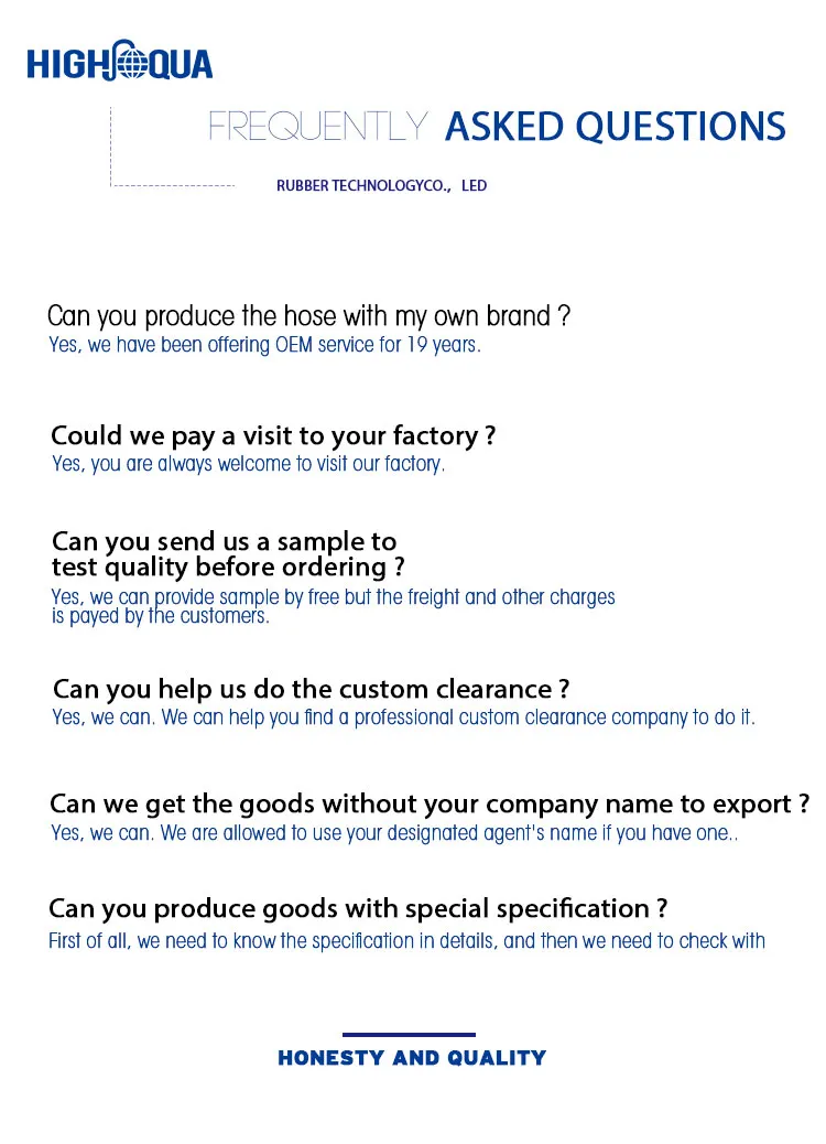 Specifications Table