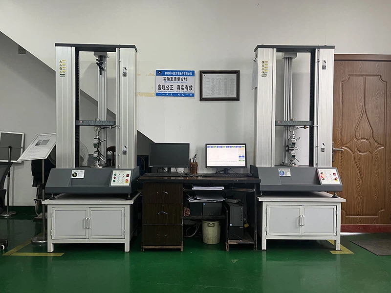 Audi exhaust pipe tester