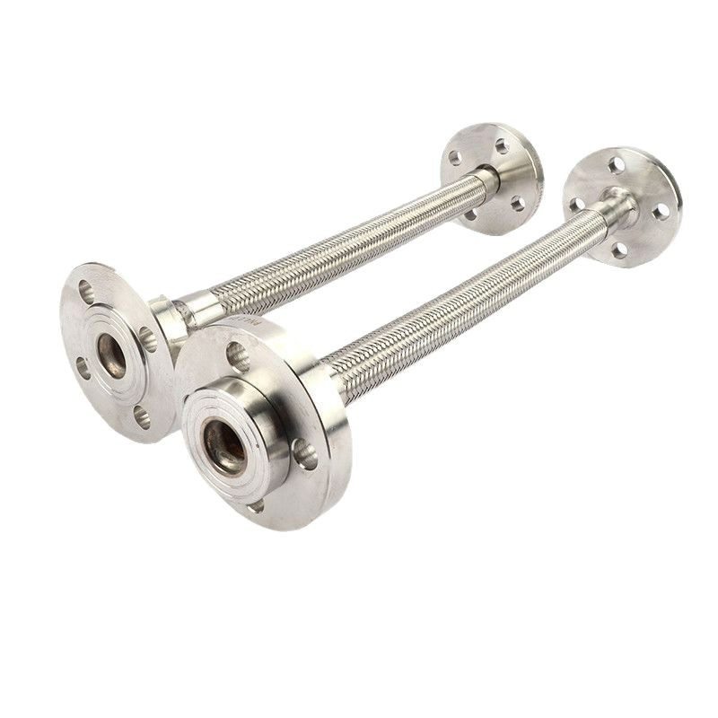 Flexible Stainless Steel Metal Hose with Flange for Industrial Piping Systems