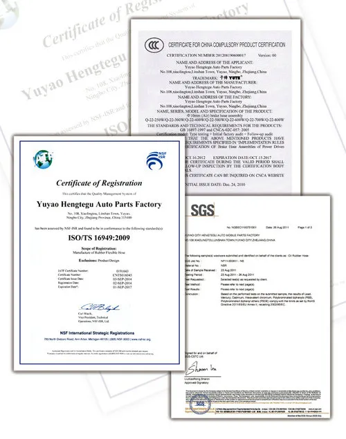 Certification and Quality Standards