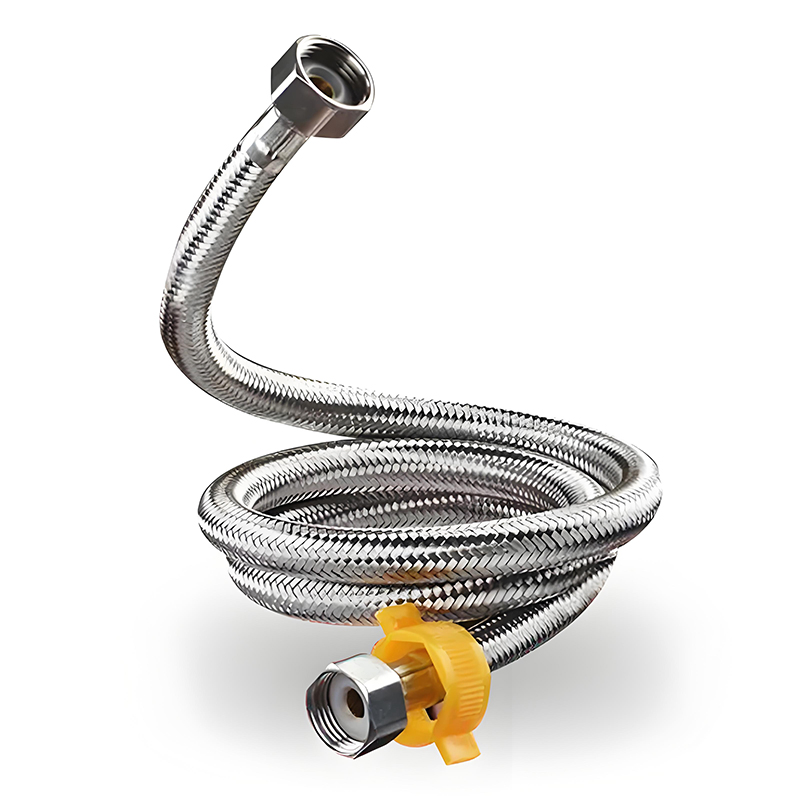 Stainless Steel Woven Kitchen and Bathroom Corner Valve Water Pipe Basin Toilet Hose