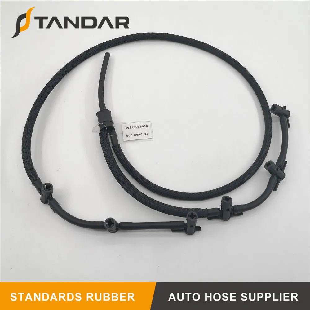 059130218af Diesel Fuel Injection Return Overflow Hose Line for Audi and Volkswagen