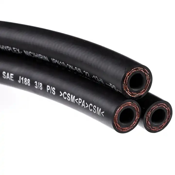 High Pressure Quality SAE J188 SAE J189 Auto Spare Parts 1/4 5/16 3/8 1/2 5/8 Hydraulic Automotive Car Power Steering Rubber Oil Pipe Return Pump Fuel Line Hose
