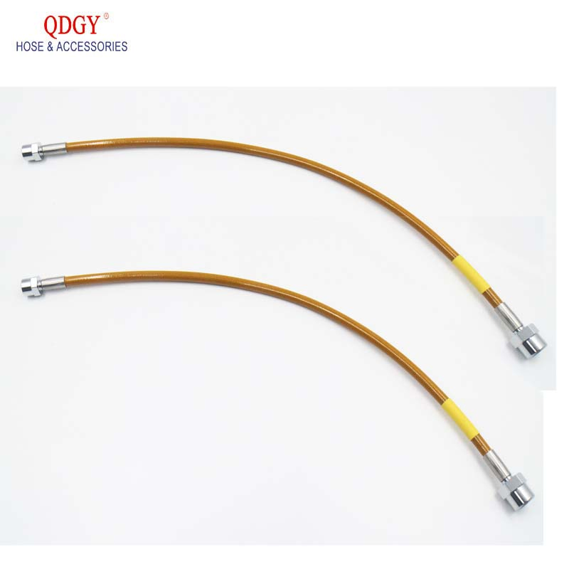 Motorcycle Dirt Bike Braided Steel Hydraulic Reinforce 2400mm Universal Fit Racing Mx Brake Line Clutch Oil Hose