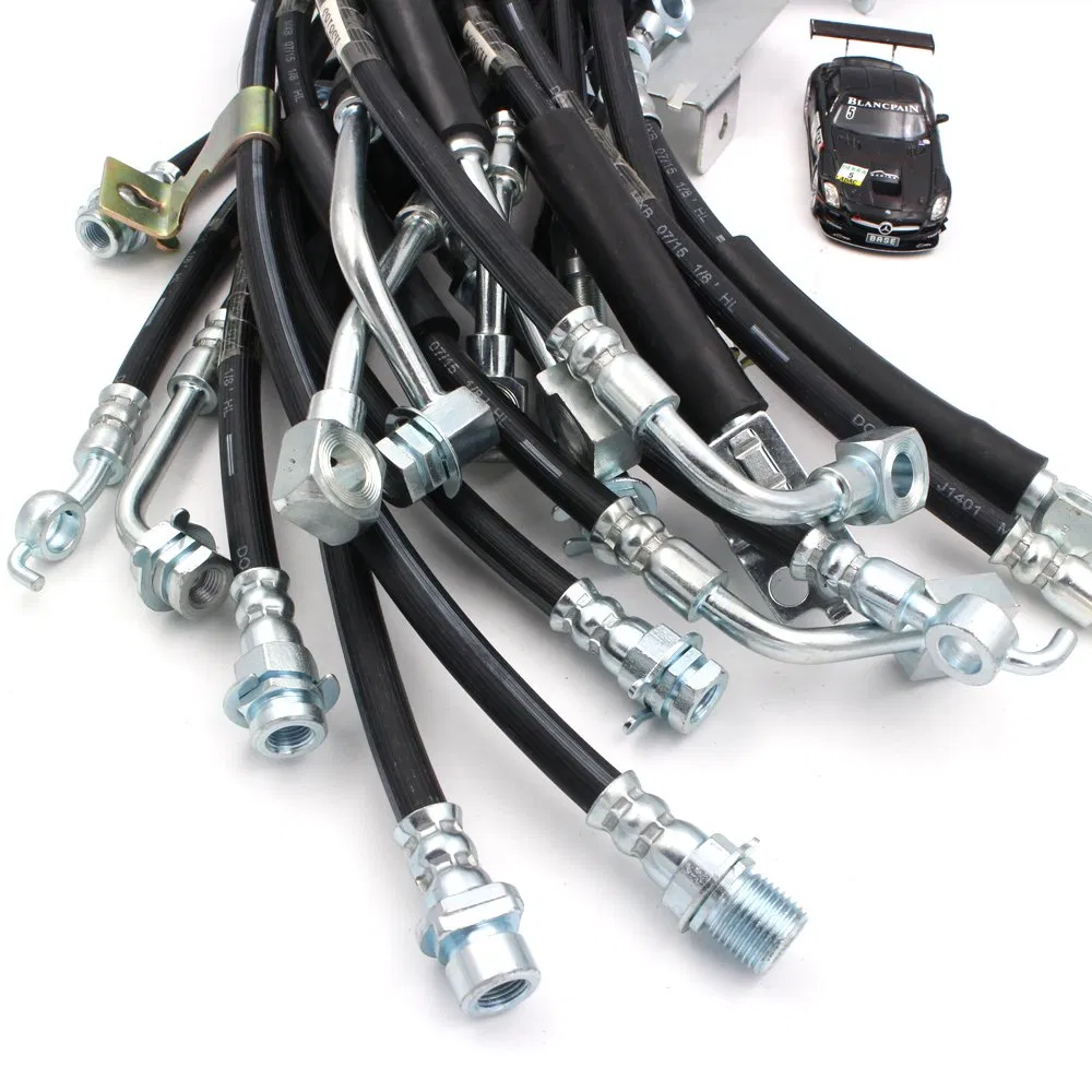 Saej1401 Standard DOT 1/8 in OEM Motorcycle Car Automotive Truck Industrial Auto Part Hydraulic Rubber Clutch Flexible Air Braided Fuel Oil Braking Hose