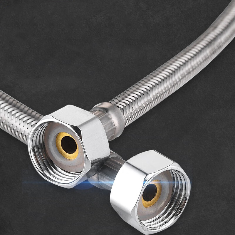 Stainless Steel Woven Kitchen and Bathroom Corner Valve Water Pipe Basin Toilet Hose