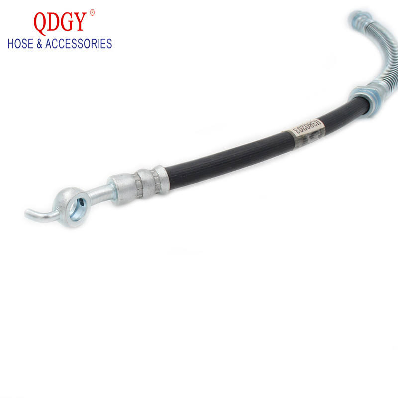 Motorcycle Bike Hydraulic DOT Standard Rubber Brake Hose Braided Stainless Steel Brake Clutch Oil Hose