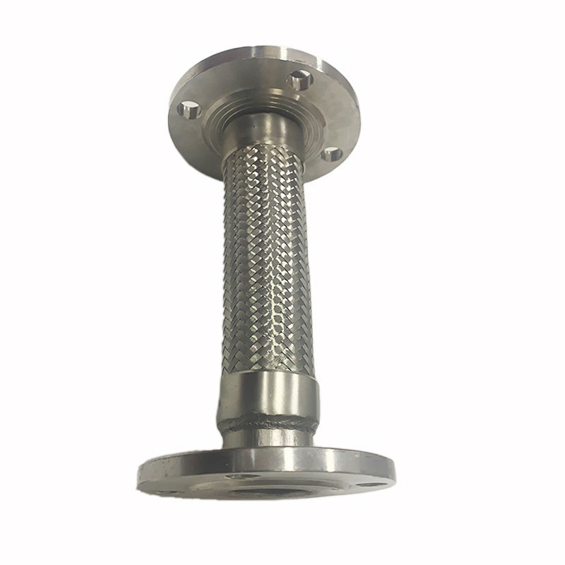 Flexible Stainless Steel Metal Hose with Flange for Industrial Piping Systems