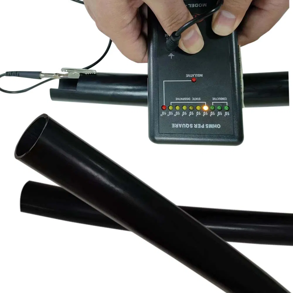 Antistatic PTFE application