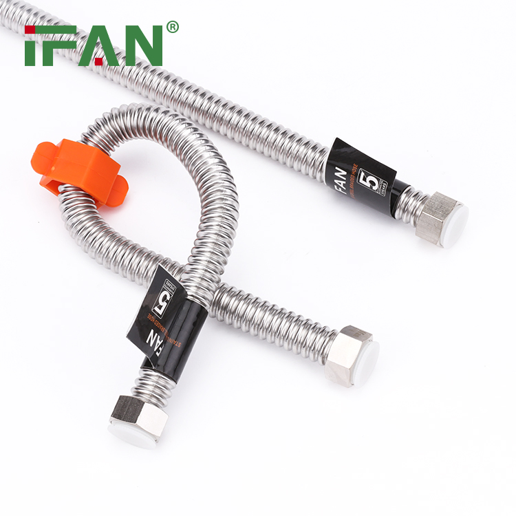 Ifan Wholesale Corrugated Flexible Metal Hose SS304 Stainless Steel Corrugated Flexible Pipe