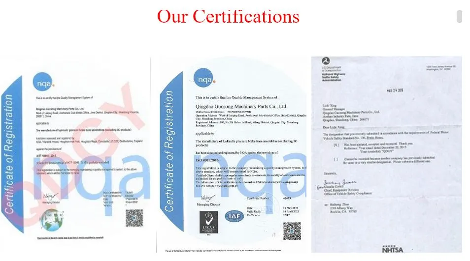 Product Certifications