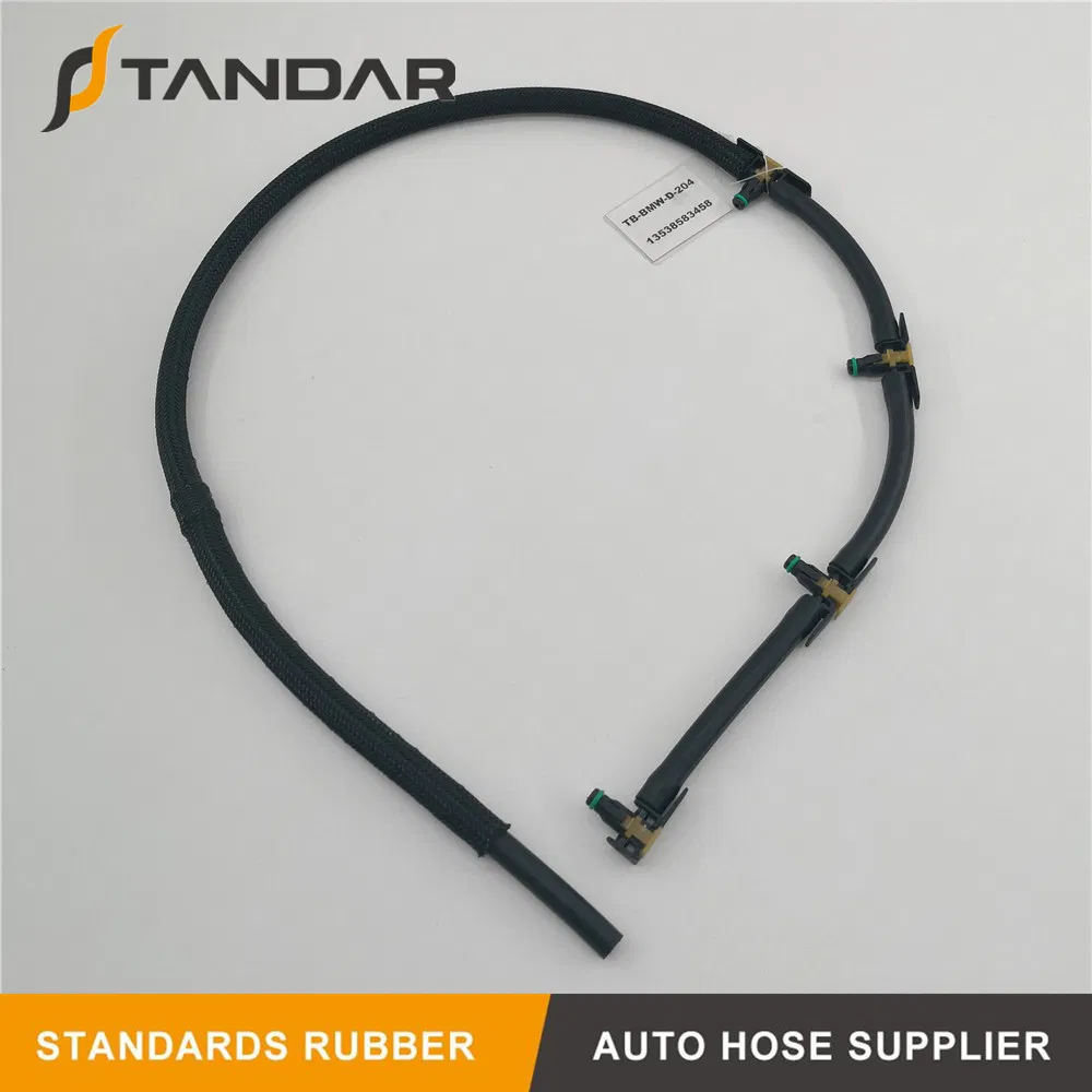 Fuel Injection Return Leak off Overflow Oil Line Fit for BMW 13538583458