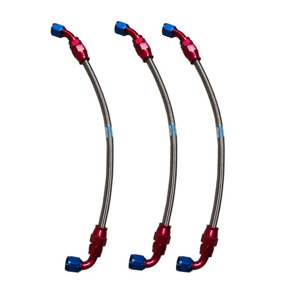 Steel Braided Fuel Oil Hose an PTFE Core Engine Oil Cooler Hose