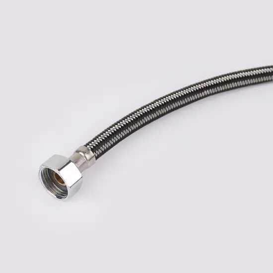 Flexible Stainless Steel M10 End Knitted Faucet Hose