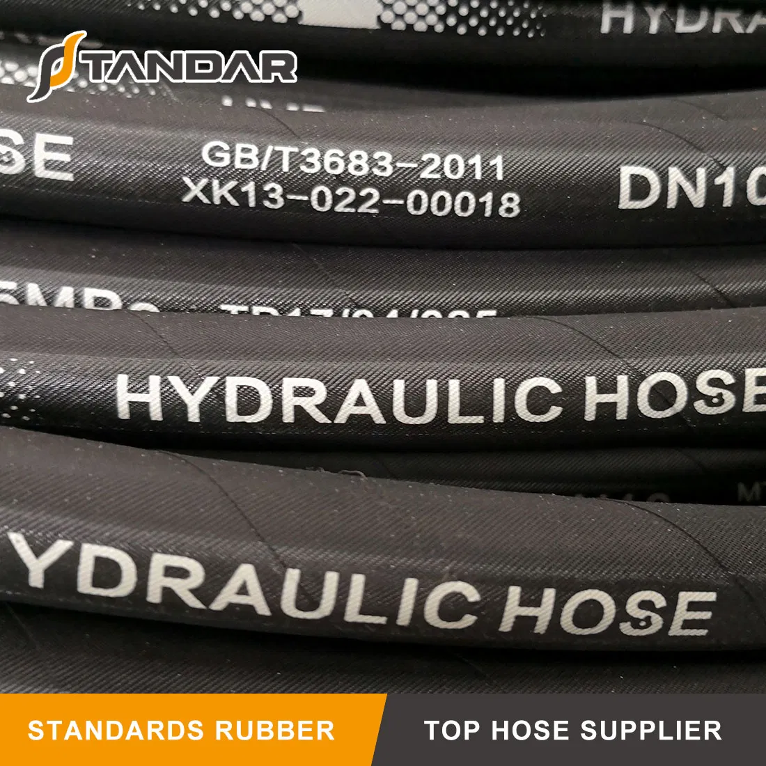 High Pressure Flexible Hydraulic Rubber Transmission Oil Cooler Hose