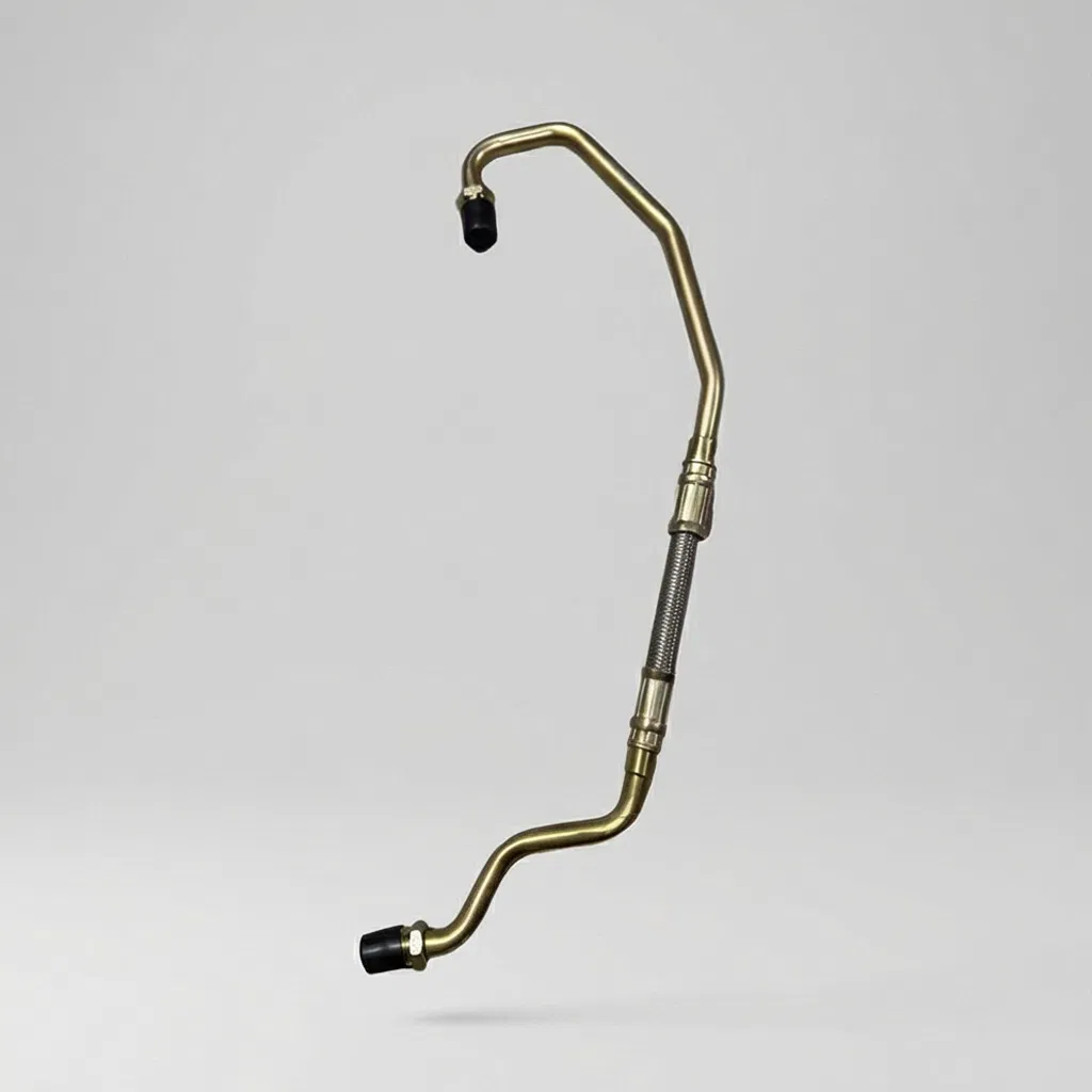 High Quality Sino Wechai Wd615 Engine Parts Turbocharger Oil Feed Pipe Vg1095110143