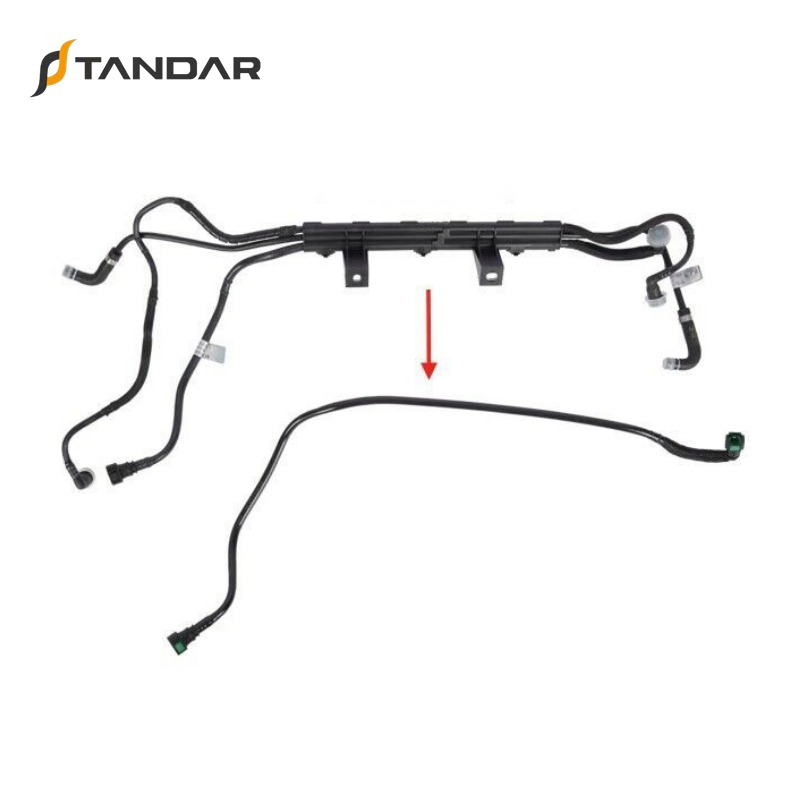 Automative Braided Diesel High Pressure Fuel Injection Line for FIAT Doblo and Jeep Alfa 51910500